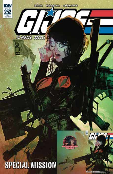 G.I.Joe #252 Sayger exclusiver cover