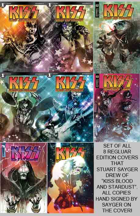 Kiss #1-5 set